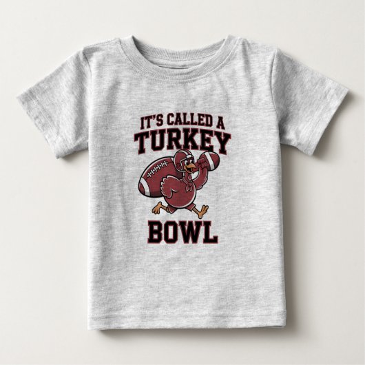 TURKEY BOWL VOETBAL THANKSGIVING TEE (Voorkant)