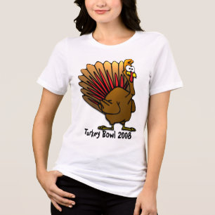 Turkey Bowl - wijziging naar het huidige jaar Tri-Blend Shirt