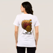 Turkey Bowl - wijziging naar het huidige jaar Tri-Blend Shirt (Achterkant volledig)