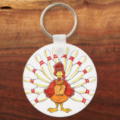 Turkey Bowler Sleutelhanger (Voorkant)