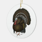 Turkey Bronze Tom Keramisch Ornament (Links)