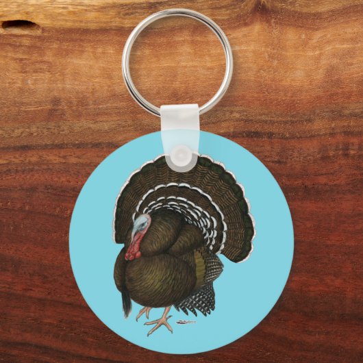Turkey Bronze Tom Sleutelhanger (Voorkant)
