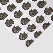 Turkey Bronze Tom Tissuepapier (Detail)