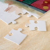 Turkey Clumsily Hiding with Paper Santa Hat Legpuzzel (Zijkant)