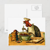 Turkey Cook Briefkaart (Voorkant / Achterkant)