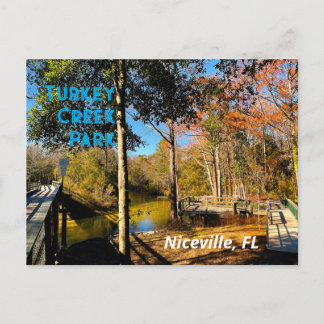 Turkey Creek Niceville Florida Briefkaart