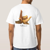 TURKEY DAP T-SHIRT (Achterkant)