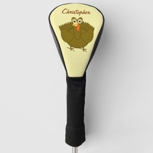 Turkey Design Golfheadcover (Voorkant)