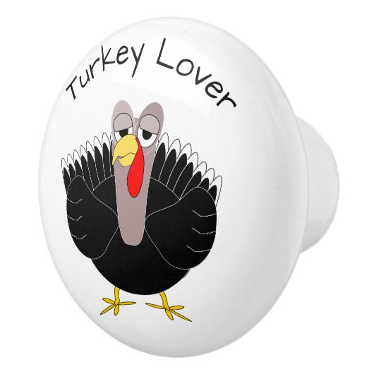 Turkey Design Personalised Keramische Knop (Rechts)