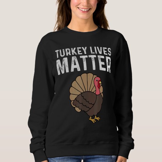 Turkey Designs For Men Women Thanksgiving Animal P Trui (Voorkant)
