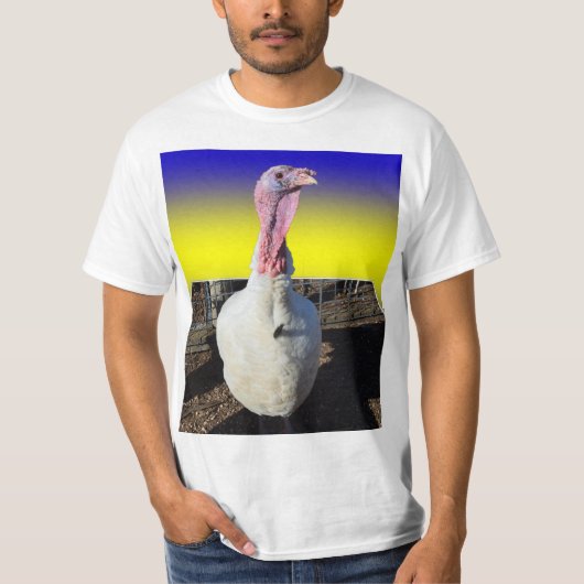 Turkey Dimensional Popout Art. T-shirt (Voorkant)