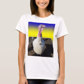 Turkey Dimensional Popout Art. T-shirt (Voorkant)