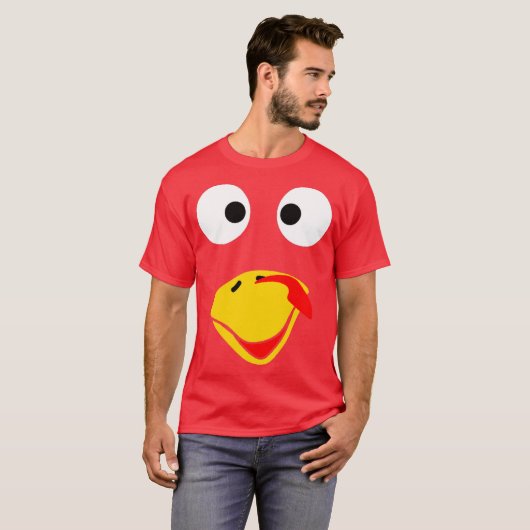 TURKEY FACE T-SHIRT (Voorkant volledig)