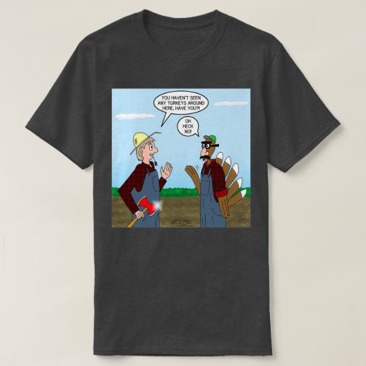 Turkey Farmer Disguise T-shirt (Design voorkant)