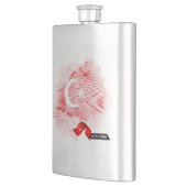 Turkey flag flacon (Links)