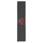 Turkey flag korte tafelloper (Voorkant)
