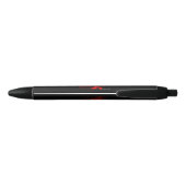 Turkey flag zwarte inkt pen (Achterkant)