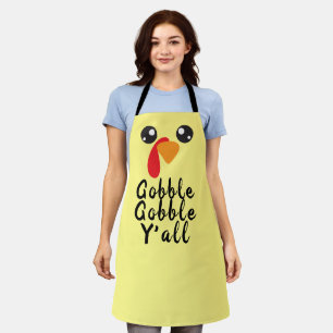 Turkey Gobble Yall - Bakker Chef Vakantiepret Schort