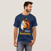 Turkey Guinea Pig Happy Thanksgiving Gift Guinea T-shirt (Voorkant volledig)