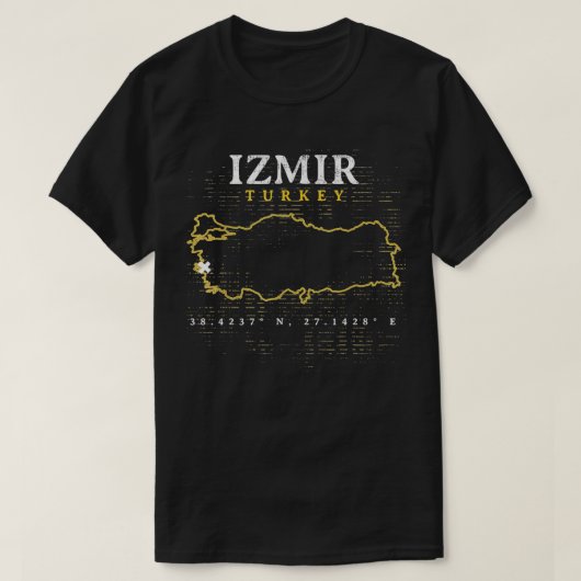 Turkey Izmir T-shirt (Design voorkant)