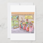 TURKEY KINDER Funny Thanksgiving Feestdagenkaart (Voorkant)