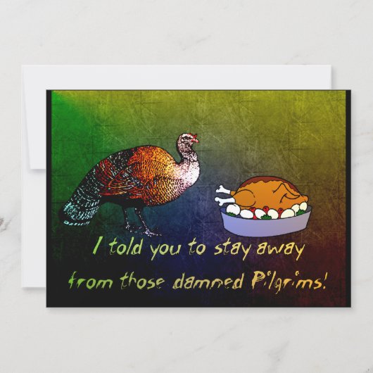 Turkey Lament Kaart (Voorkant)