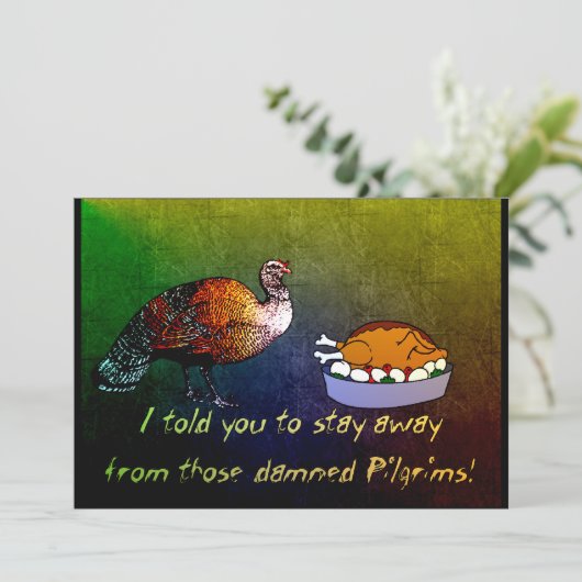 Turkey Lament Kaart (Staand voorkant)