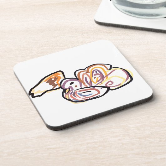 Turkey love it bier onderzetter (Linkerzijde)