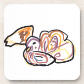 Turkey love it bier onderzetter (Voorkant)