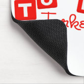 TURKEY mousepad - pas aan Muismat (Hoek)