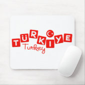 TURKEY mousepad - pas aan Muismat (Met muis)