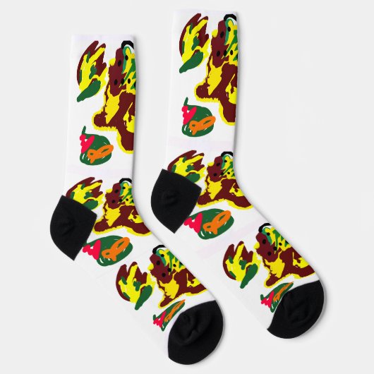 Turkey paint  sokken (Rechts)