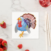 Turkey Paper Napkins Servetten (Insitu)