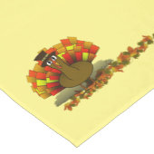 Turkey Pilgrim Thanksgiving Korte Tafelloper (Hoek)