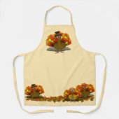  Turkey Pilgrim Thanksgiving  Schort (Voorkant)