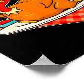 Turkey Pluck Me Funny Thanksgiving  Poster (Hoek)