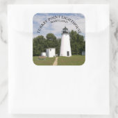 Turkey Point Vuurtoren, Maryland Grote Stickers (Tas)