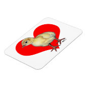 Turkey Poult Heart Magneet (Linkerzijde)