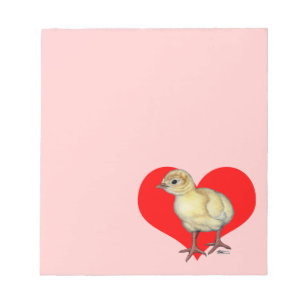 Turkey Poult Heart Notitieblok