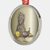 Turkey Pumpkin Metalen Ornament (Links)