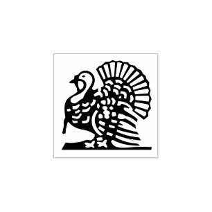 "Turkey" Rubberen stempel