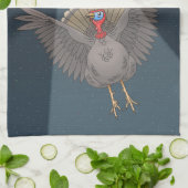 Turkey Saved By Aliens Theedoek (Gevouwen)