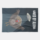 Turkey Saved By Aliens Theedoek (Horizontaal)