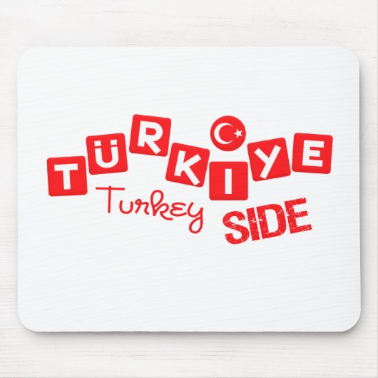 TURKEY SIDE mousepad - pas aan Muismat (Voorkant)