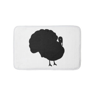 Turkey Silhouette Badmat