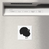Turkey Silhouette Magneet (Insitu (Vaatwasser))