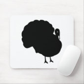 Turkey Silhouette Muismat (Met muis)