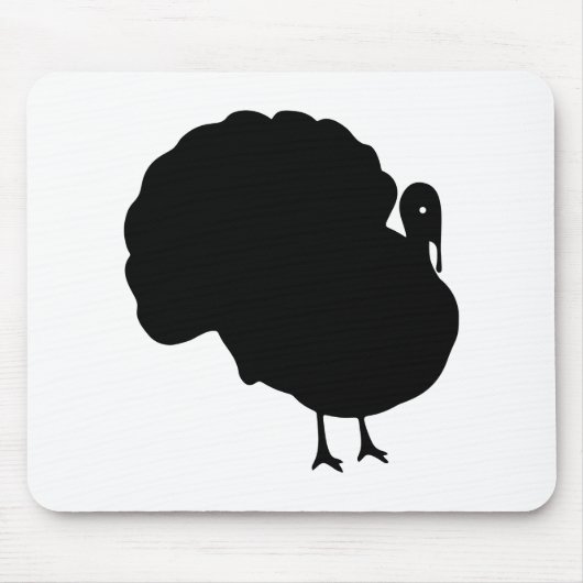 Turkey Silhouette Muismat (Voorkant)