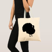 Turkey Silhouette Tote Bag (Voorkant (product))