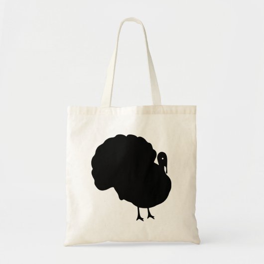 Turkey Silhouette Tote Bag (Voorkant)